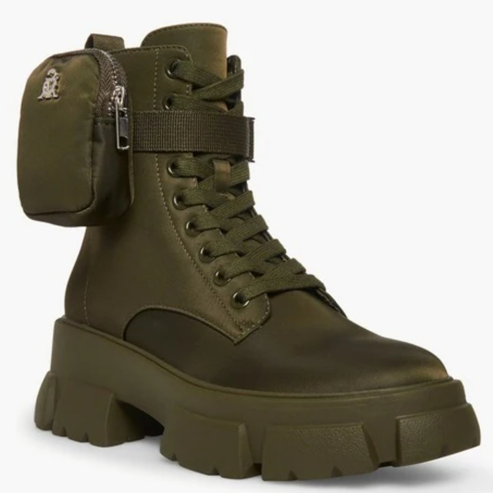 Steve Madden combat boots size 6 brand new